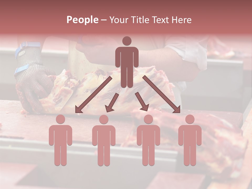 Knife Production Workplace PowerPoint Template