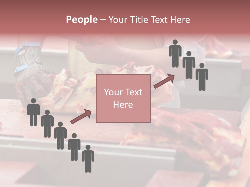 Knife Production Workplace PowerPoint Template