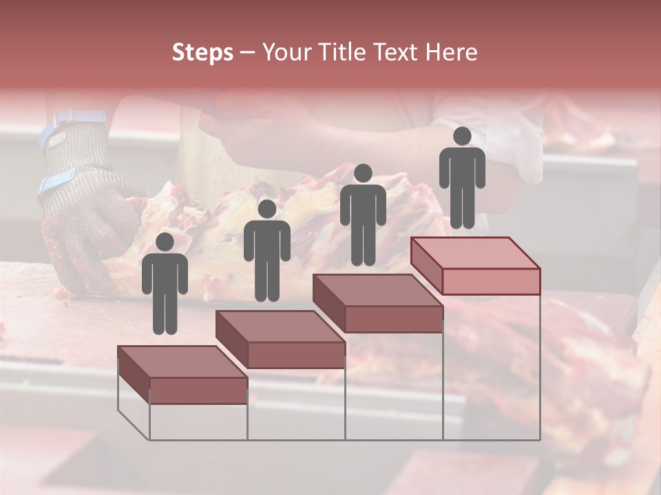 Knife Production Workplace PowerPoint Template