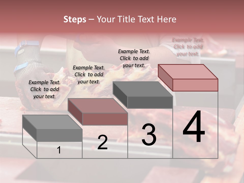 Knife Production Workplace PowerPoint Template