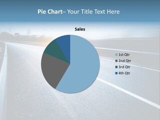 Center Drive Line PowerPoint Template