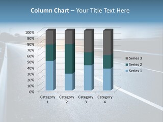 Center Drive Line PowerPoint Template