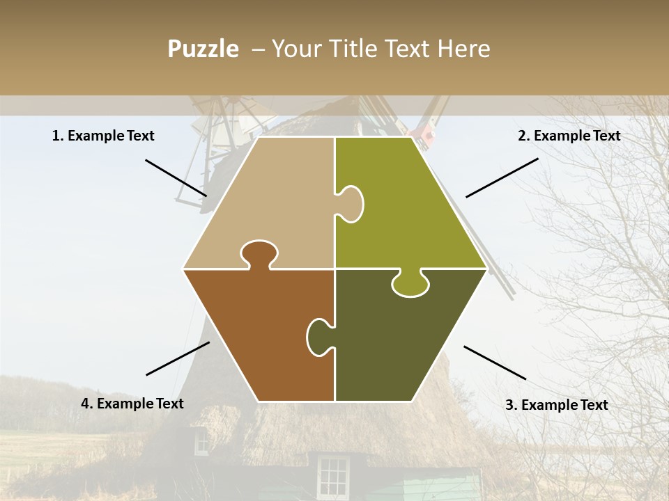 Tree Leaf Baltic Sea PowerPoint Template