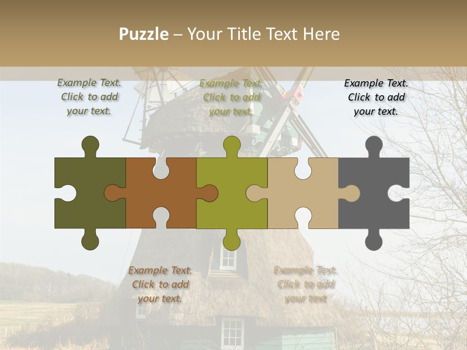 Tree Leaf Baltic Sea PowerPoint Template