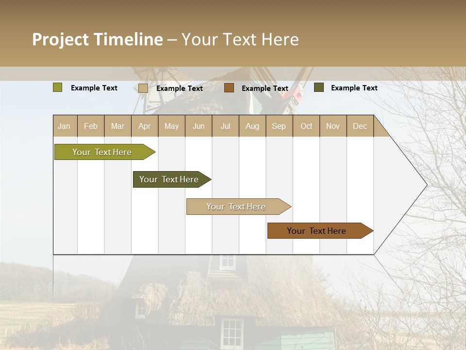 Tree Leaf Baltic Sea PowerPoint Template