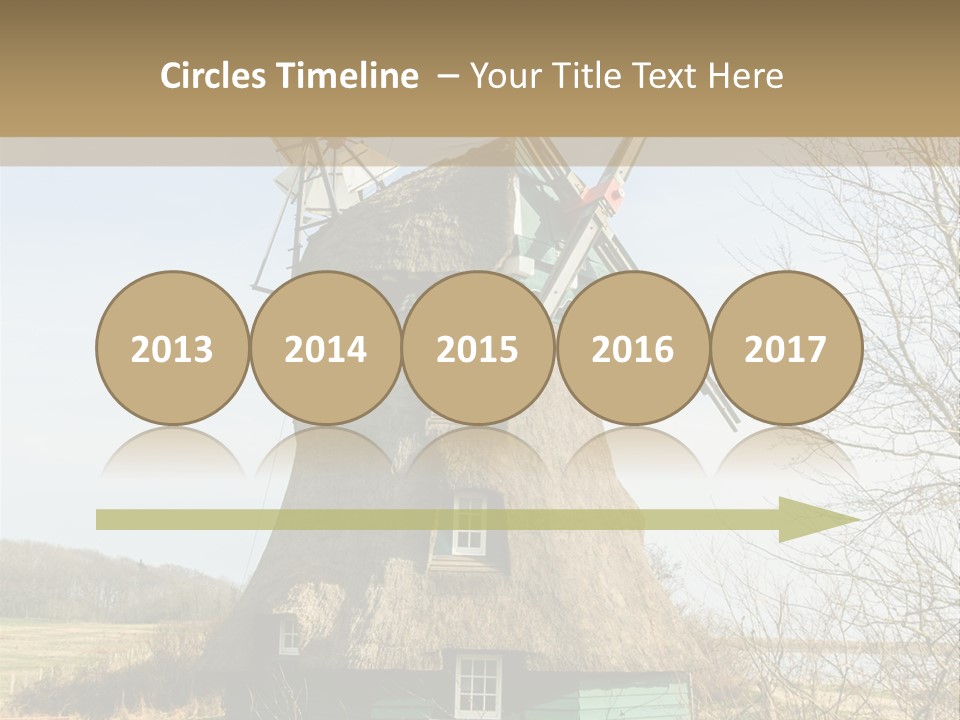 Tree Leaf Baltic Sea PowerPoint Template