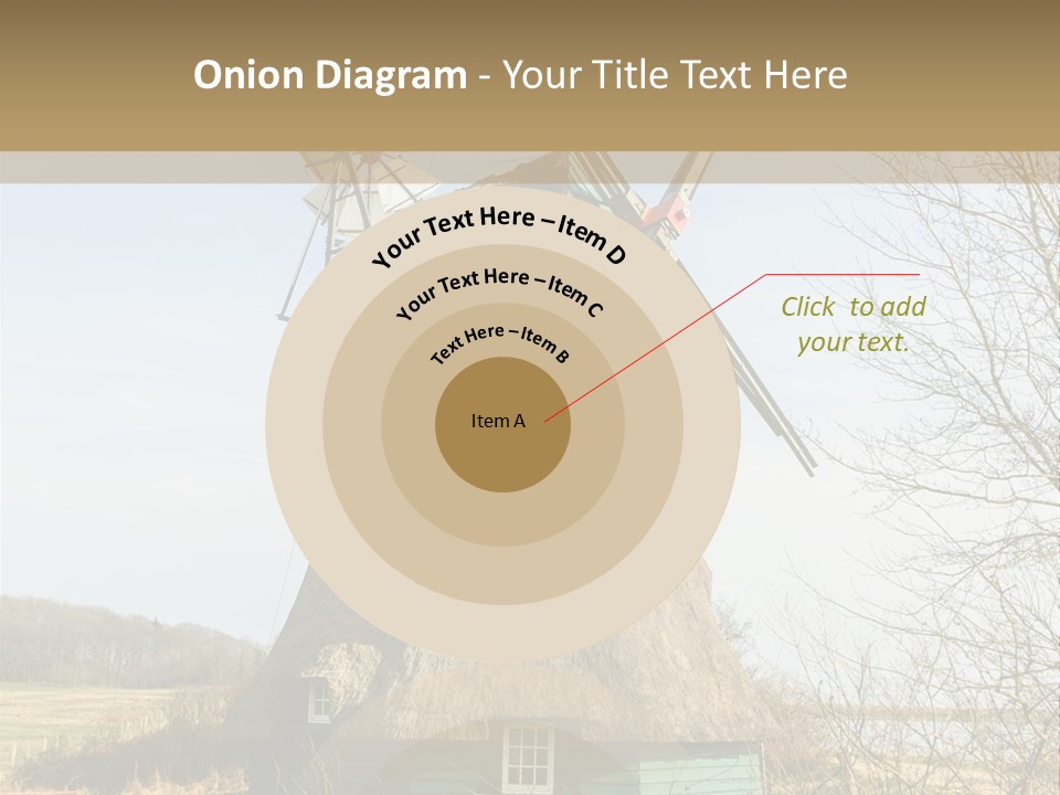 Tree Leaf Baltic Sea PowerPoint Template
