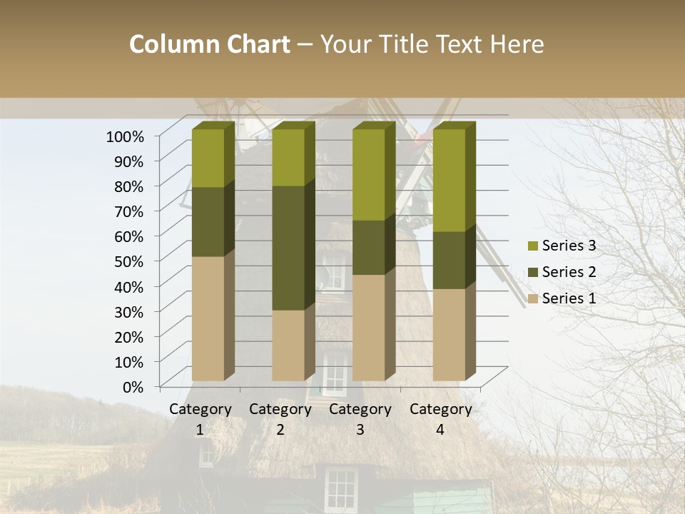 Tree Leaf Baltic Sea PowerPoint Template