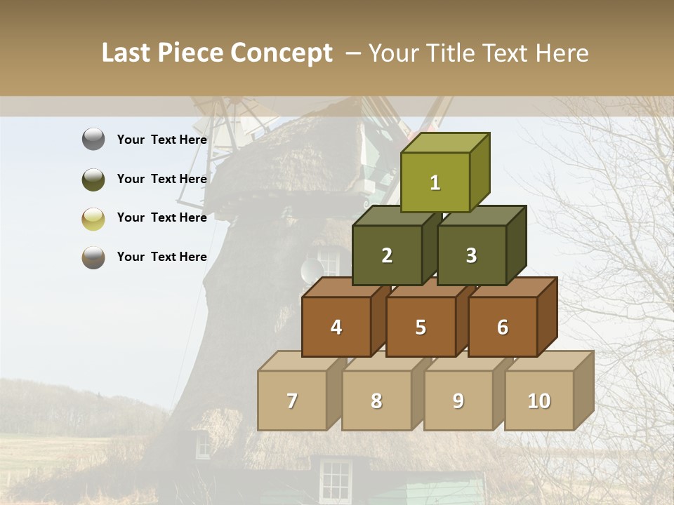 Tree Leaf Baltic Sea PowerPoint Template