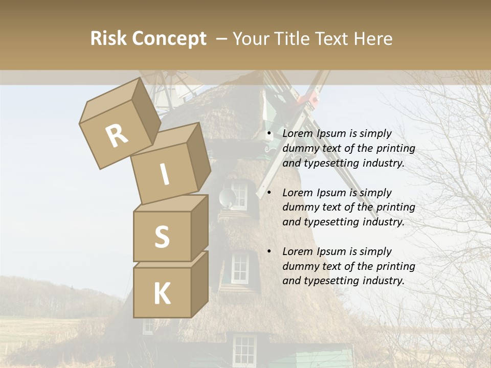 Tree Leaf Baltic Sea PowerPoint Template