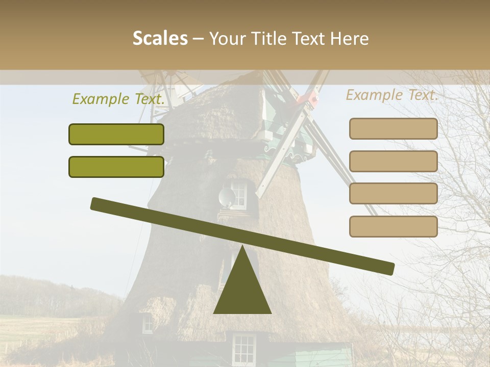 Tree Leaf Baltic Sea PowerPoint Template