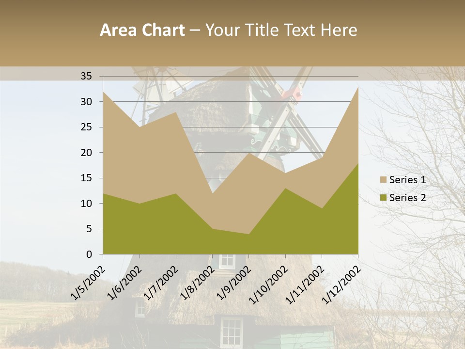 Tree Leaf Baltic Sea PowerPoint Template