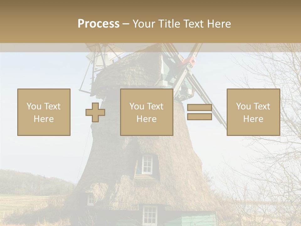 Tree Leaf Baltic Sea PowerPoint Template