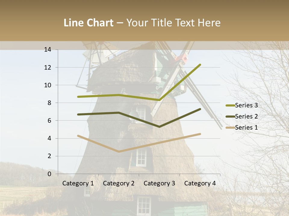 Tree Leaf Baltic Sea PowerPoint Template