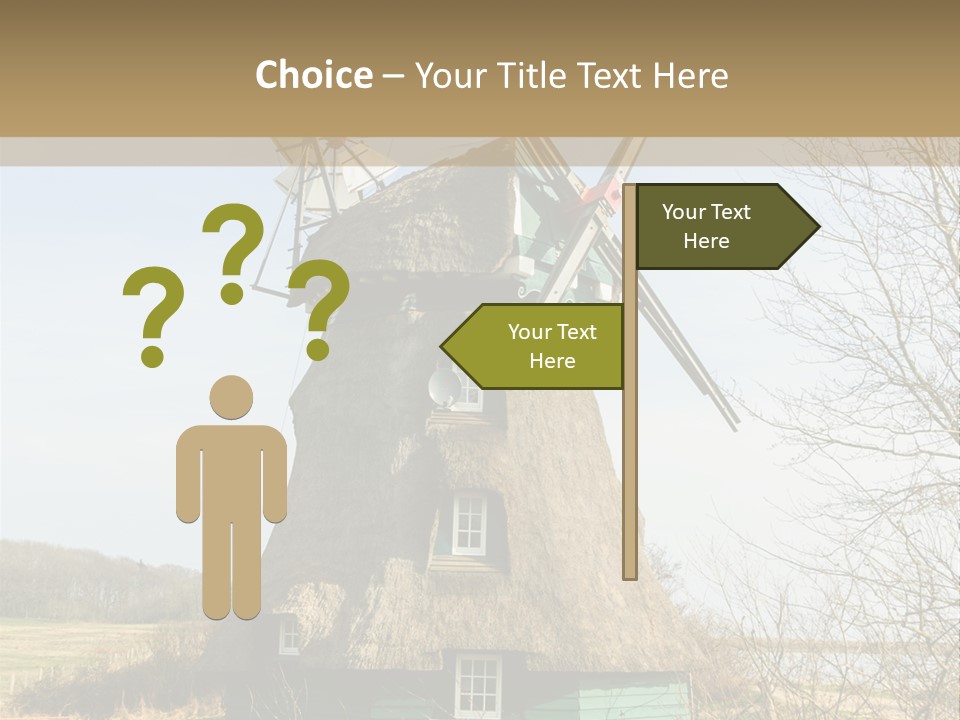 Tree Leaf Baltic Sea PowerPoint Template