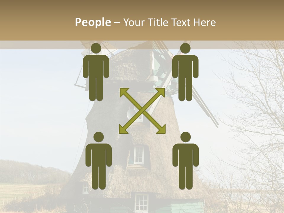 Tree Leaf Baltic Sea PowerPoint Template