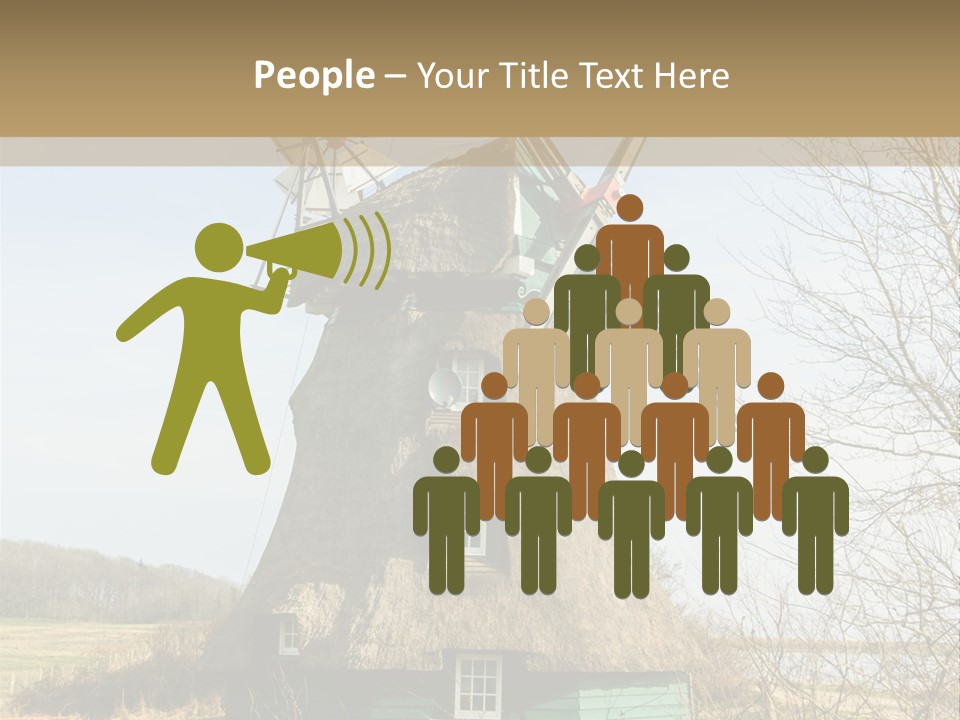 Tree Leaf Baltic Sea PowerPoint Template