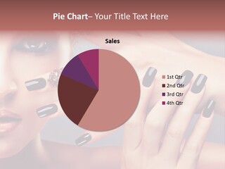 Nail Polish Red Skincare PowerPoint Template