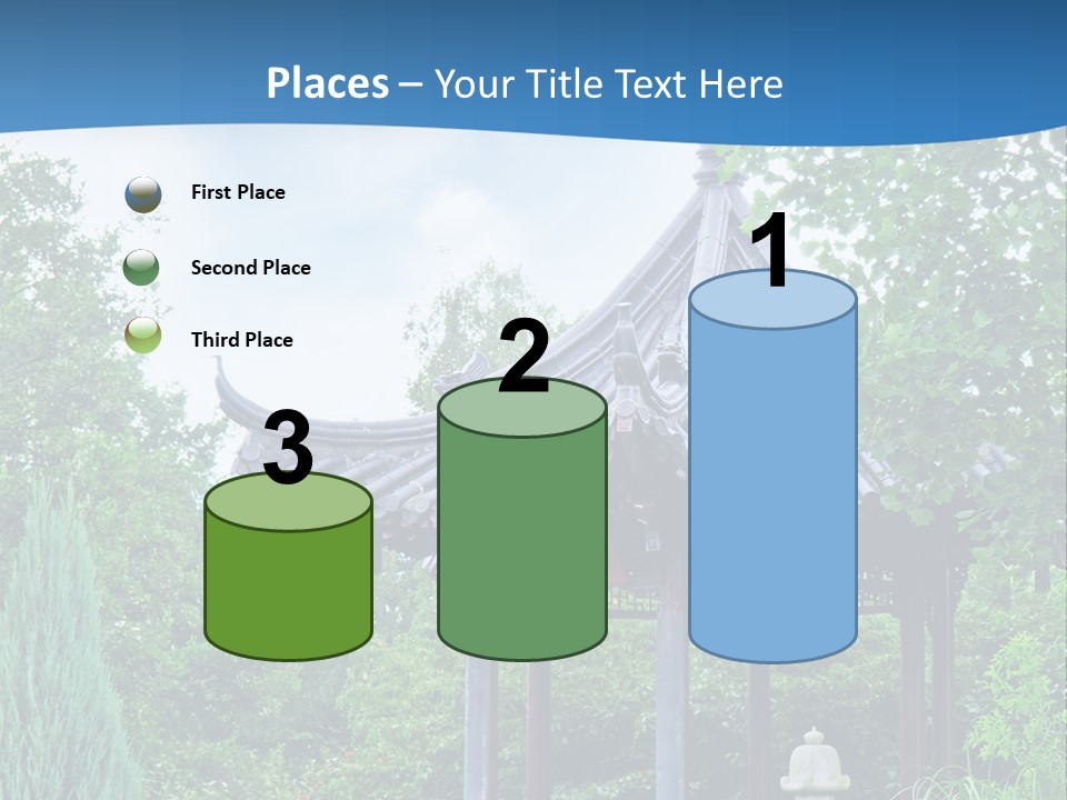 Tree Kiosk Color PowerPoint Template
