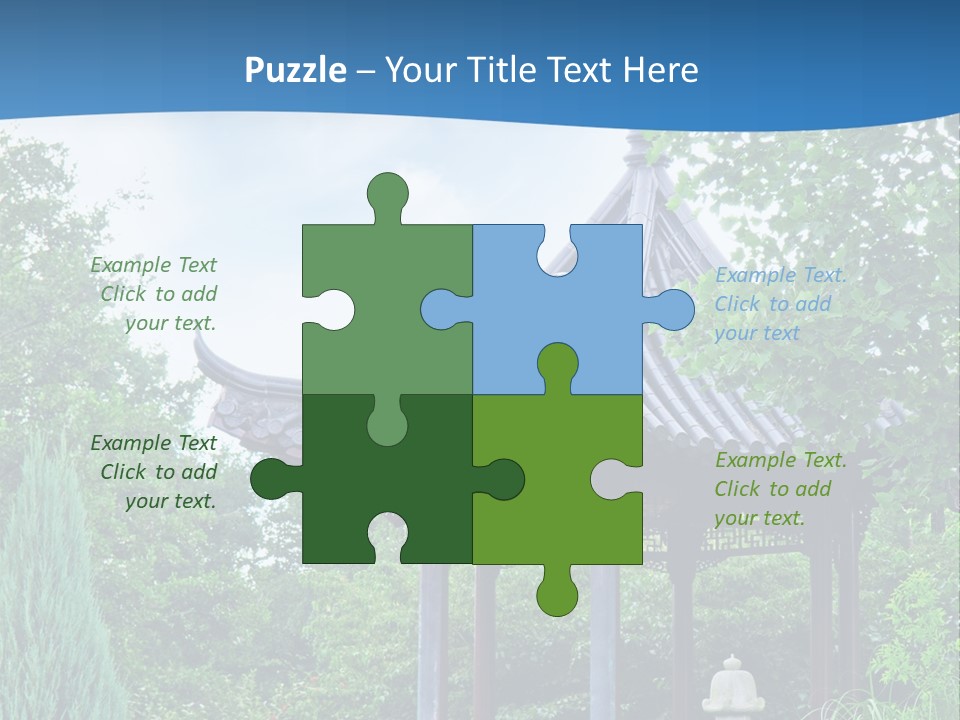 Tree Kiosk Color PowerPoint Template
