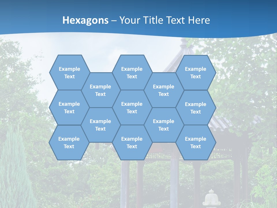 Tree Kiosk Color PowerPoint Template