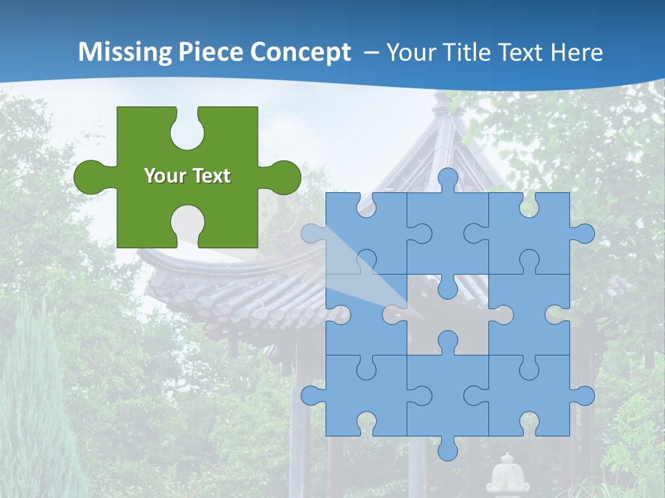 Tree Kiosk Color PowerPoint Template