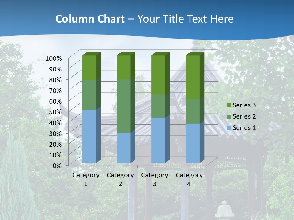 Tree Kiosk Color PowerPoint Template