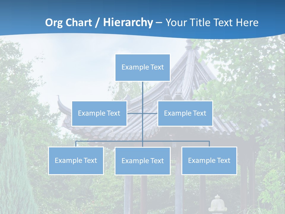 Tree Kiosk Color PowerPoint Template