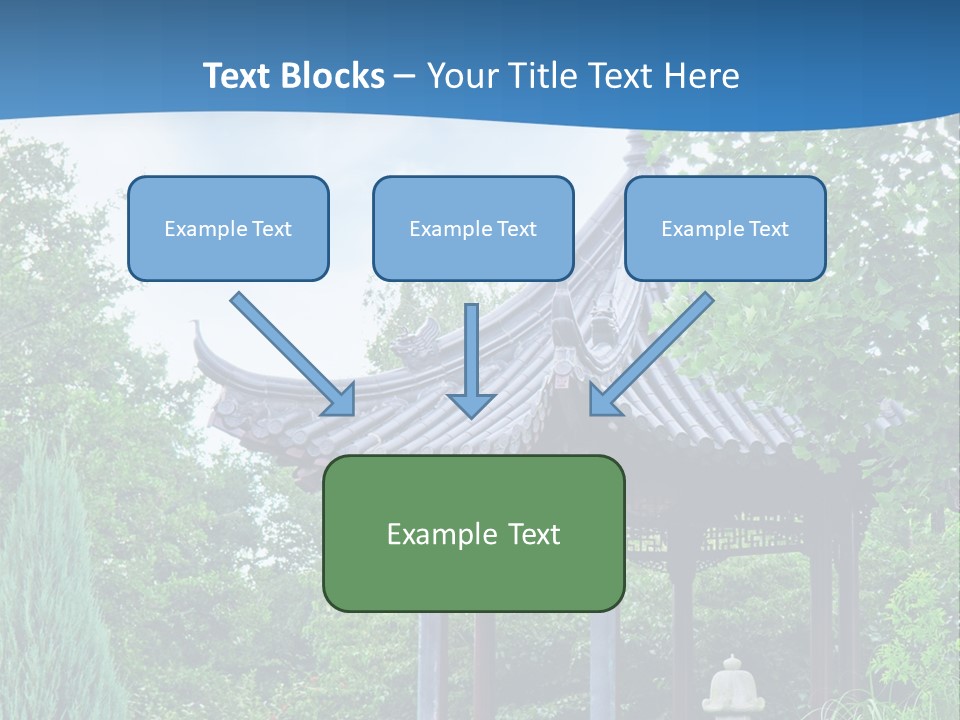 Tree Kiosk Color PowerPoint Template
