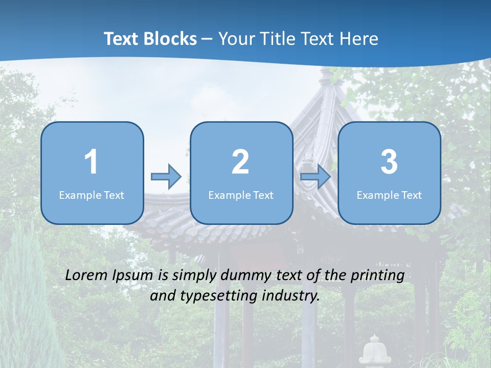 Tree Kiosk Color PowerPoint Template