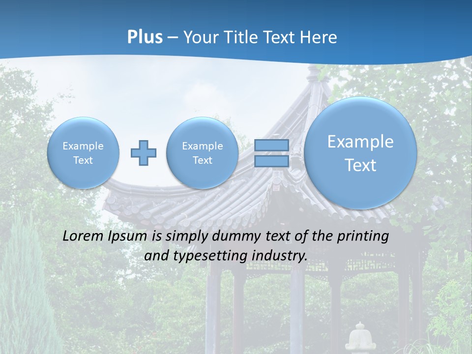 Tree Kiosk Color PowerPoint Template