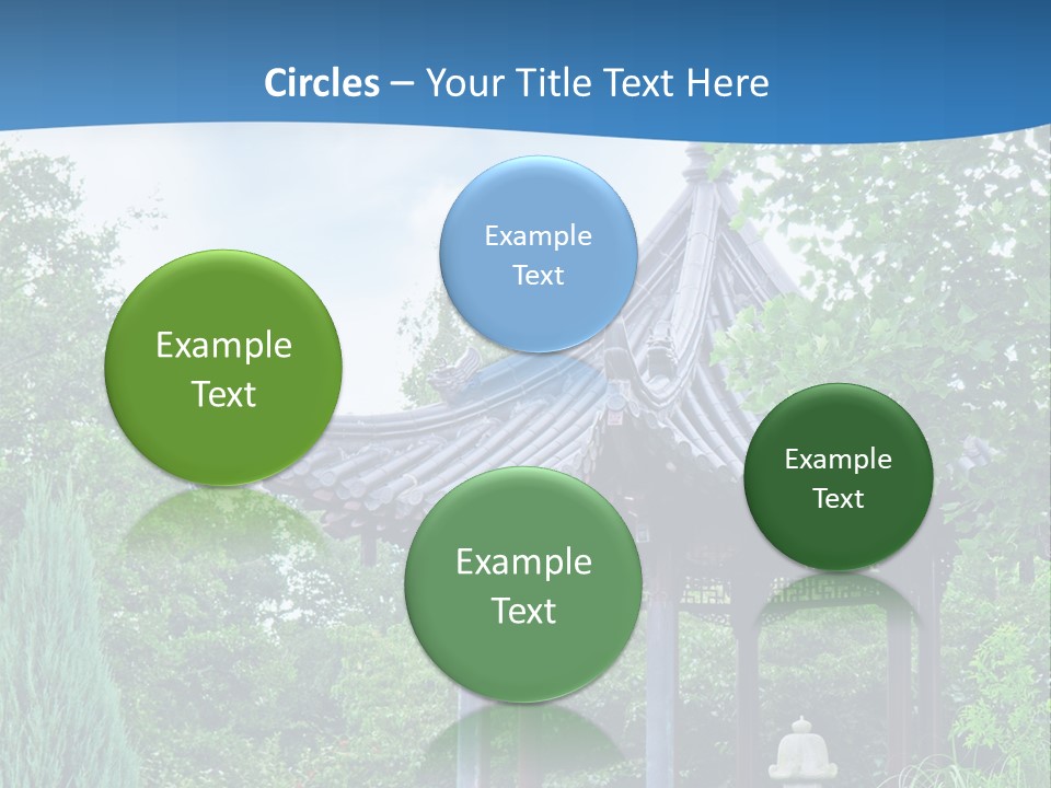 Tree Kiosk Color PowerPoint Template