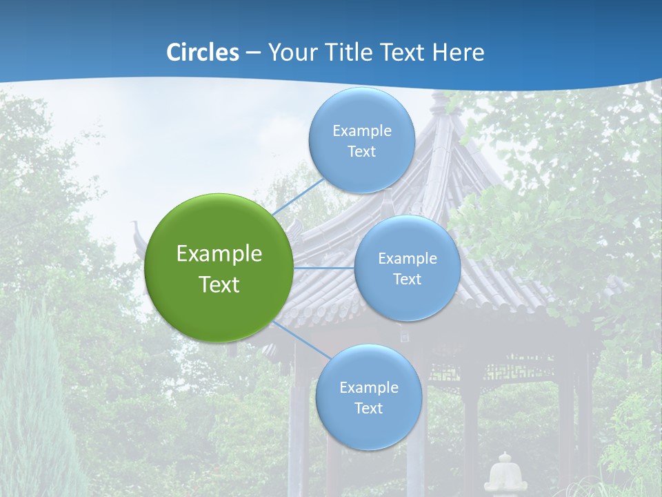 Tree Kiosk Color PowerPoint Template