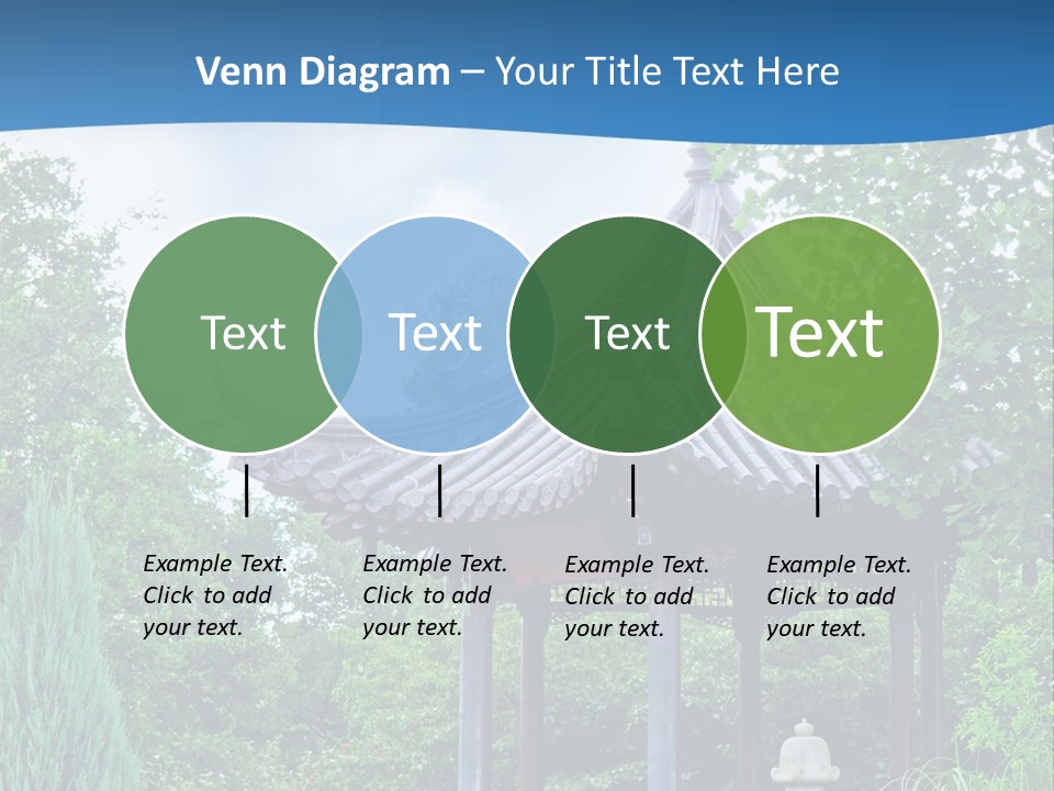 Tree Kiosk Color PowerPoint Template
