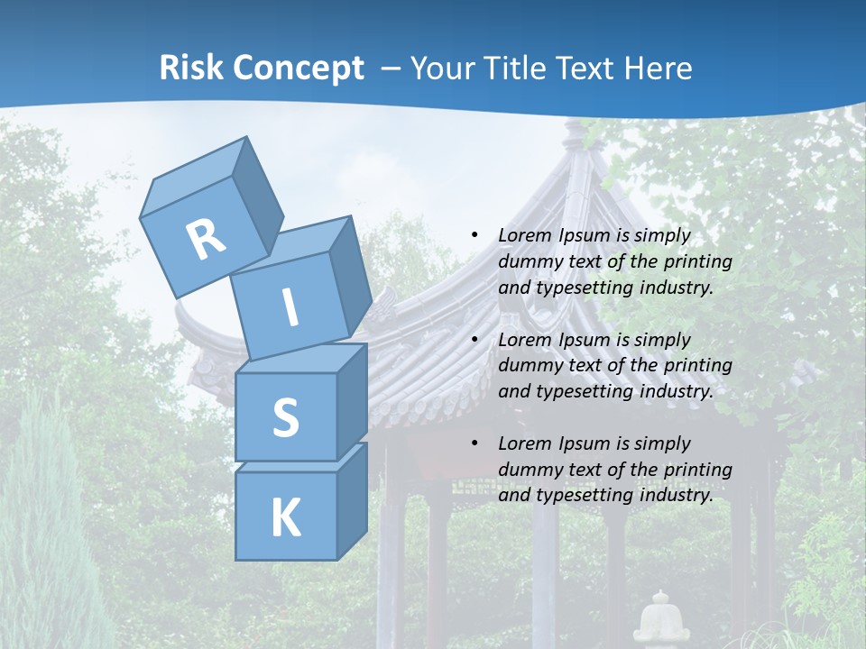 Tree Kiosk Color PowerPoint Template