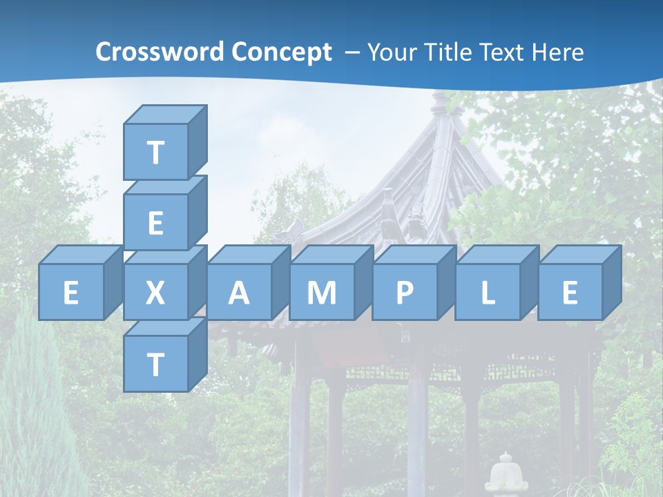 Tree Kiosk Color PowerPoint Template