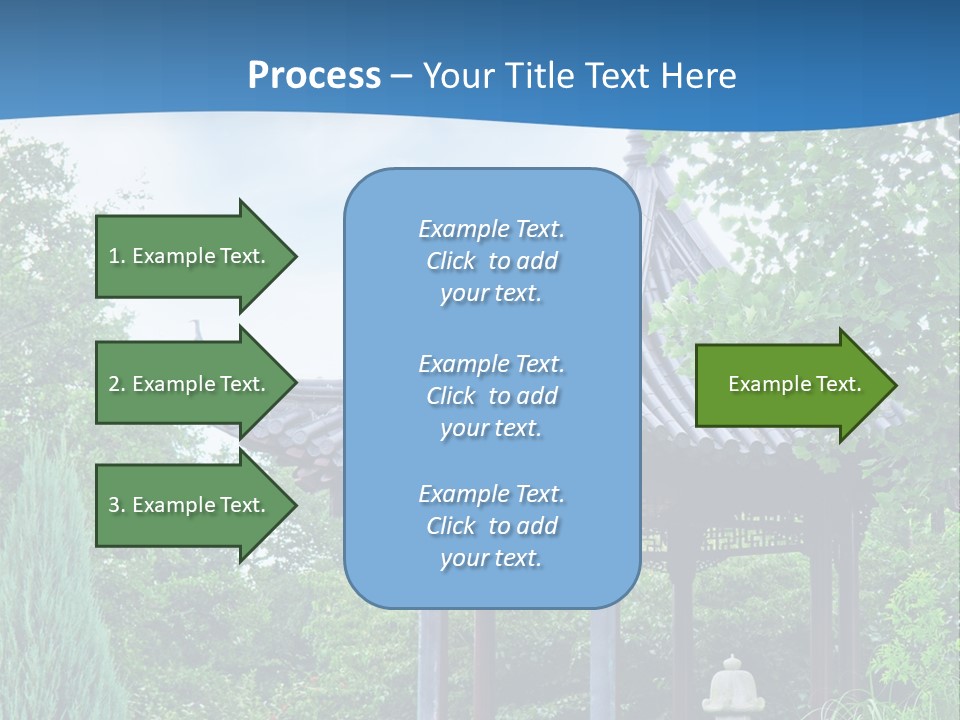 Tree Kiosk Color PowerPoint Template