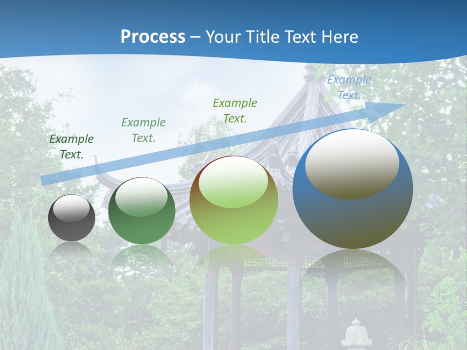 Tree Kiosk Color PowerPoint Template