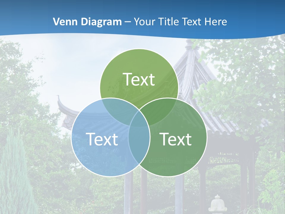Tree Kiosk Color PowerPoint Template
