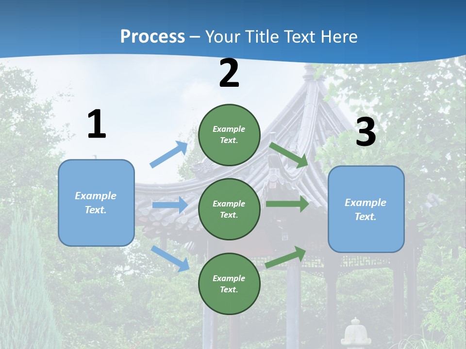 Tree Kiosk Color PowerPoint Template