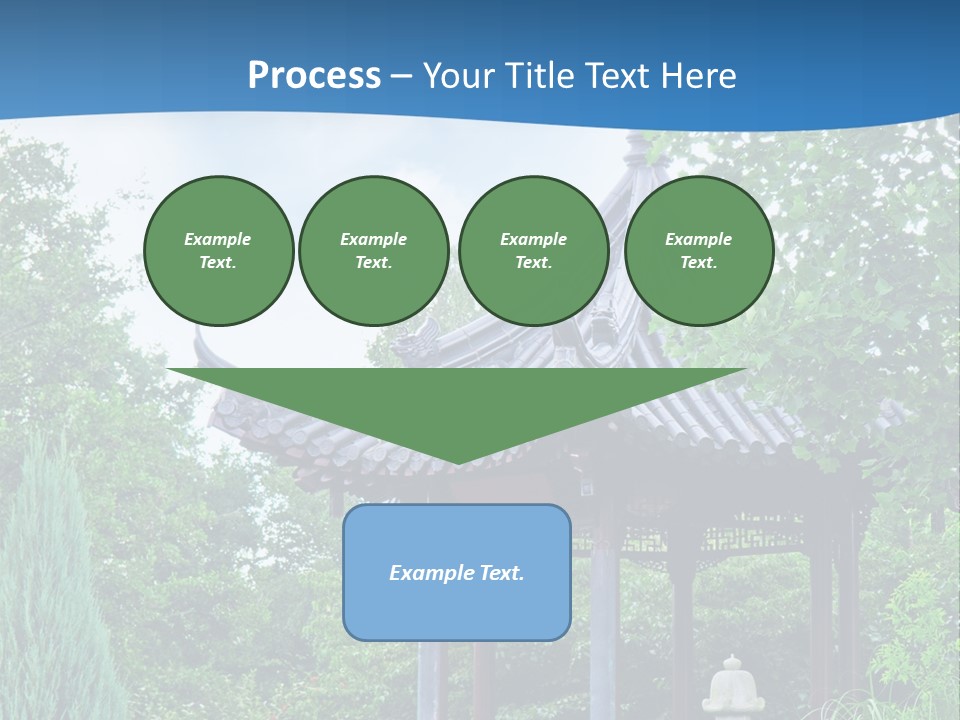 Tree Kiosk Color PowerPoint Template
