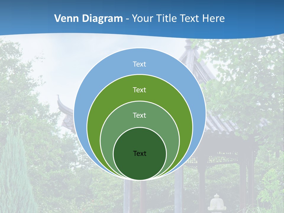 Tree Kiosk Color PowerPoint Template