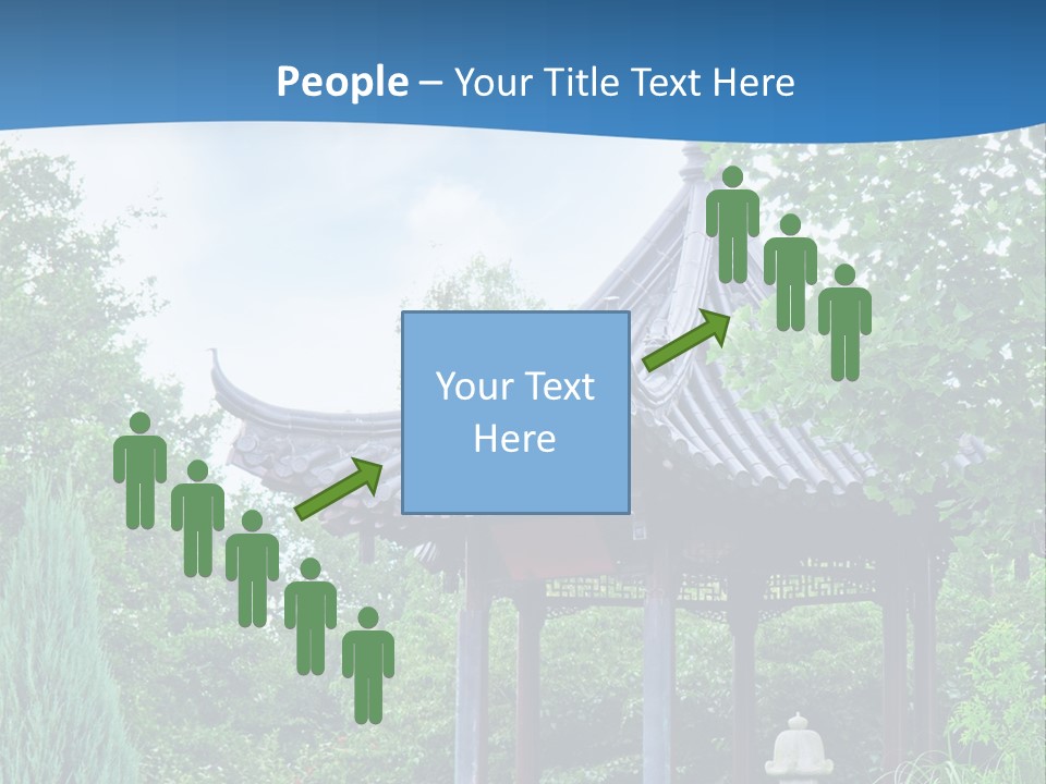 Tree Kiosk Color PowerPoint Template