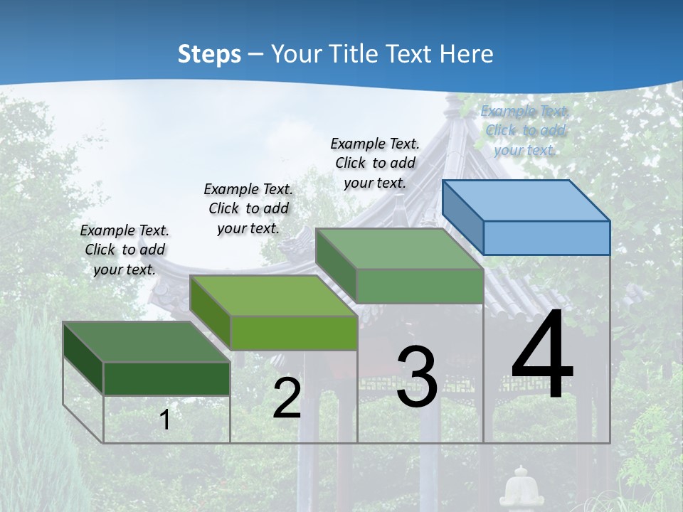 Tree Kiosk Color PowerPoint Template