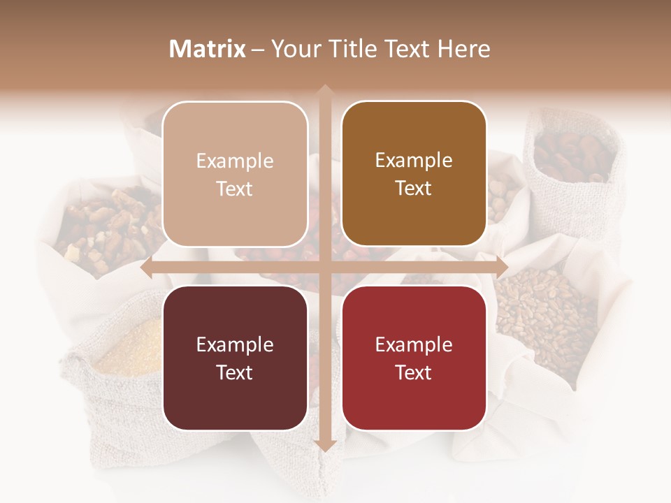 Produce Product Variety PowerPoint Template