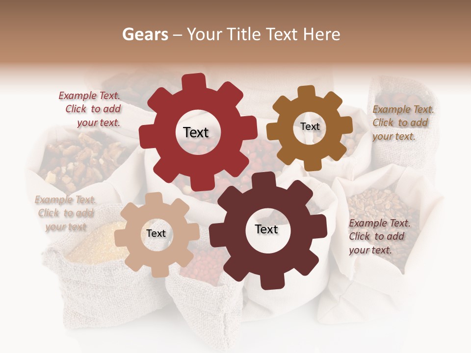 Produce Product Variety PowerPoint Template