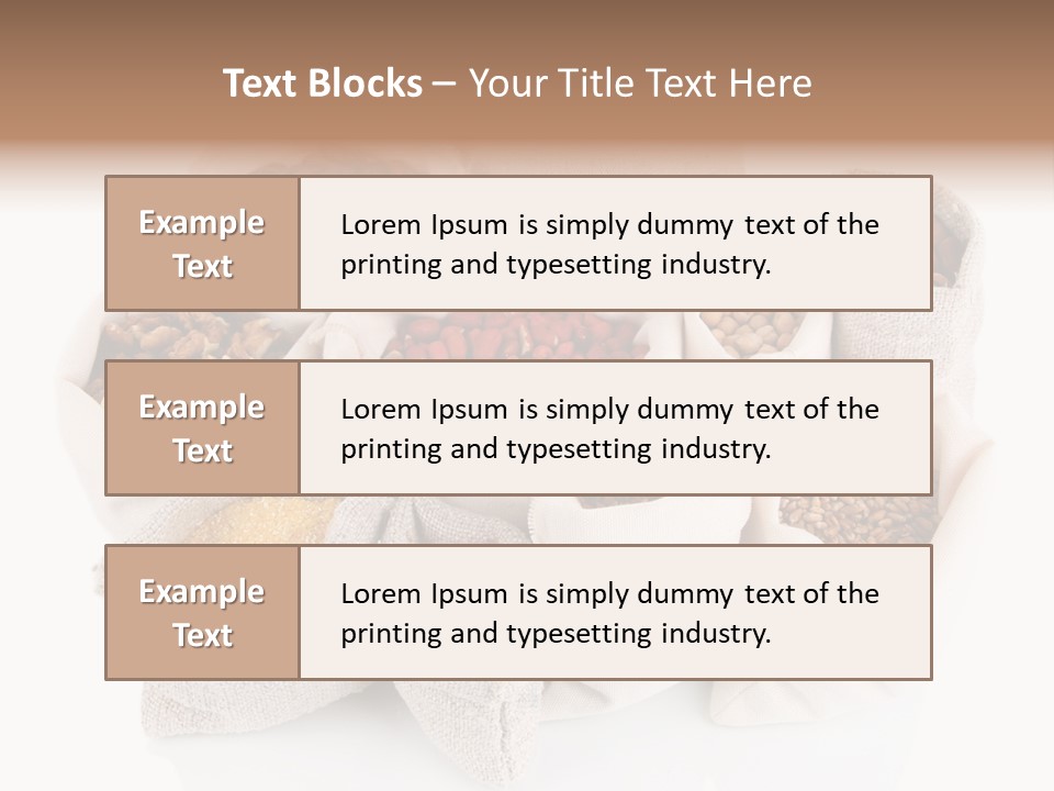 Produce Product Variety PowerPoint Template