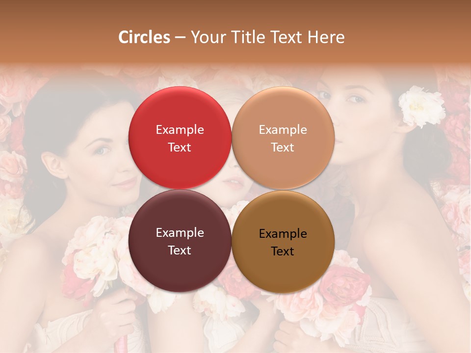 Romantic Lovely Dress PowerPoint Template