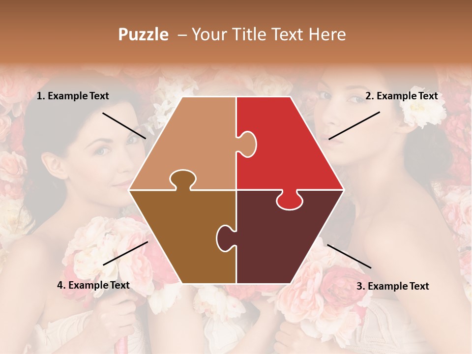 Romantic Lovely Dress PowerPoint Template