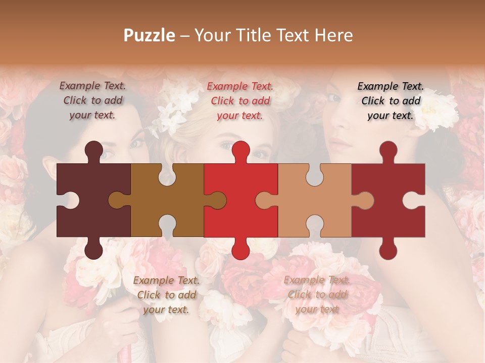 Romantic Lovely Dress PowerPoint Template